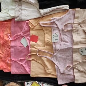 NWT LARGE LOT OF 9 TANK TOPS